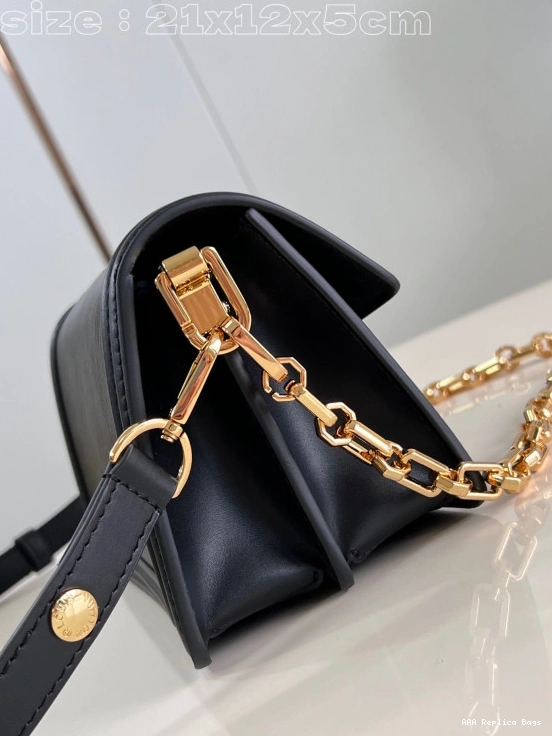 Aaa replica bags DAUPHINE East LOUIS VUITTON West-21*12*5CM 0804